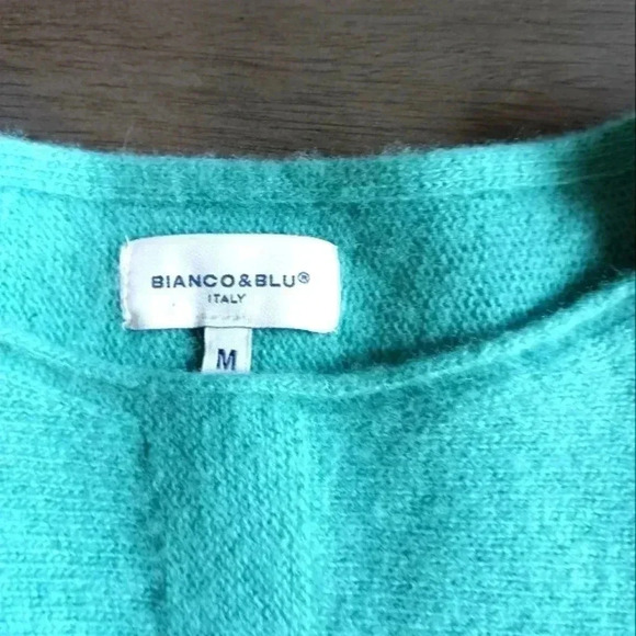 Bianco & Blu Wool and Cashmere Sweater - Picture 2 of 3